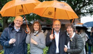 Indvielse af Zonta rosenbed af Borgmester Michael Fenger